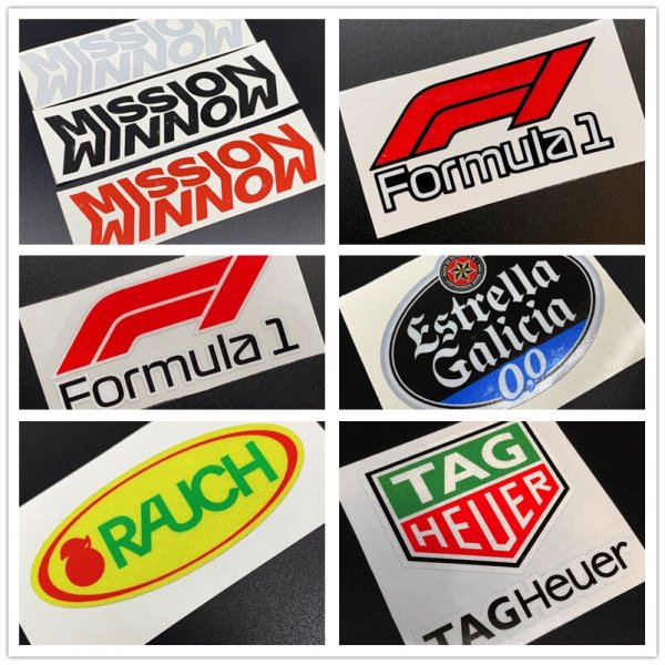 Гоночные Спонсоры наклейки