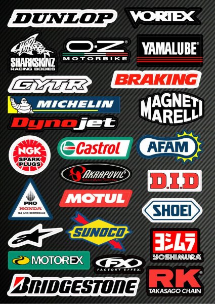 Наклейки Factory Effex