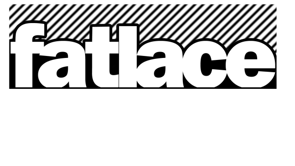 Fatlace наклейки