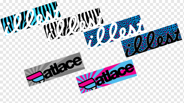 Спонсорские наклейки на прозрачном фоне