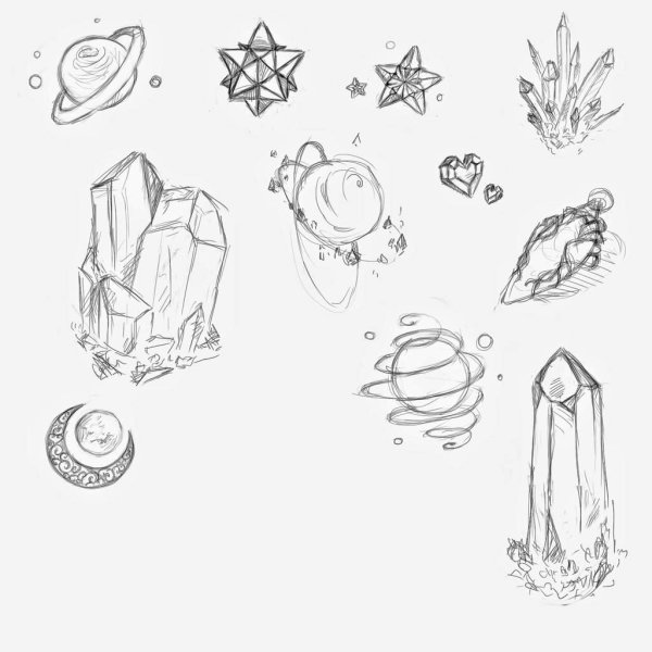 Наброски стикеров