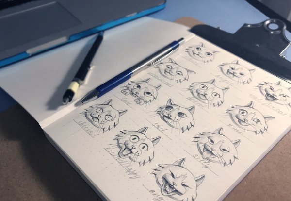 Рисование стикеров урок