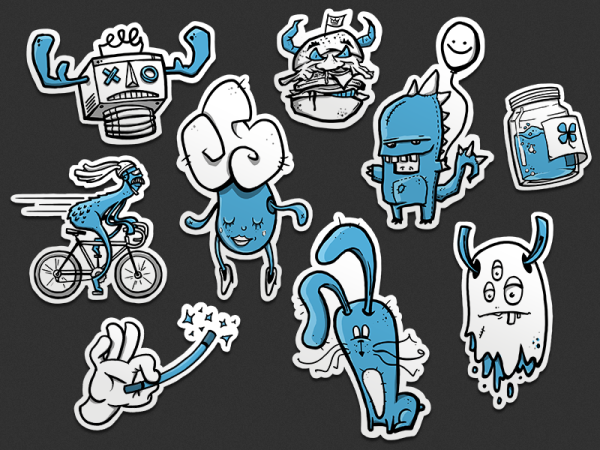 Придумать Стикеры