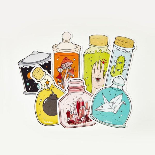 Скетч Стикеры