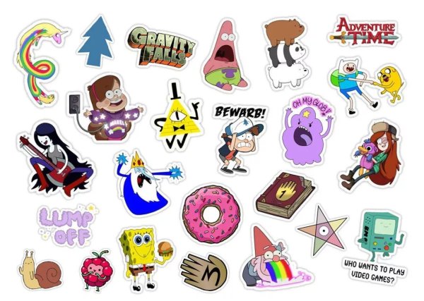 Классные наклейки