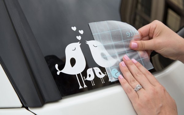 Наклейки из оракала