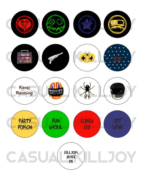 My Chemical Romance Killjoys logo