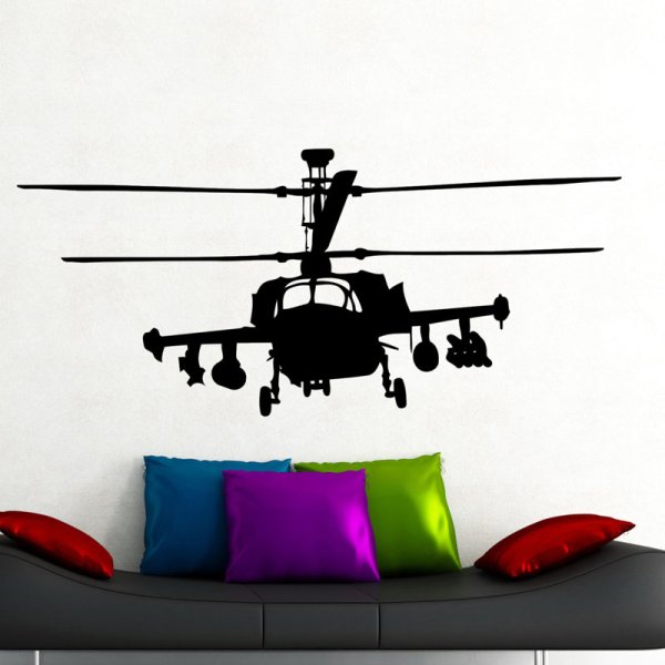 Вертолёт ка-52 вектор