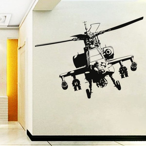 Силуэт вертолета ми 24