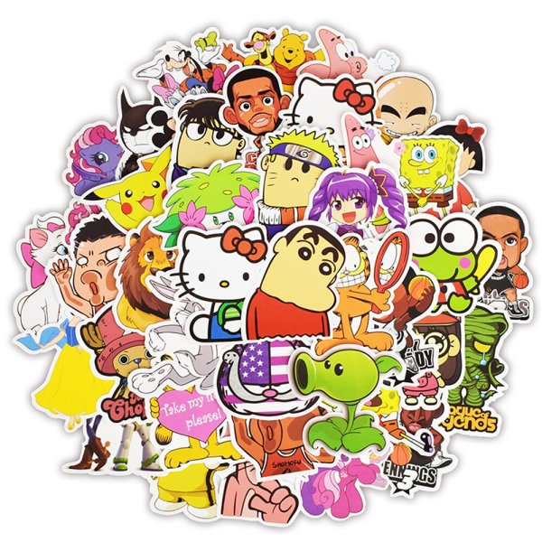 Наклейки из мультфильмов