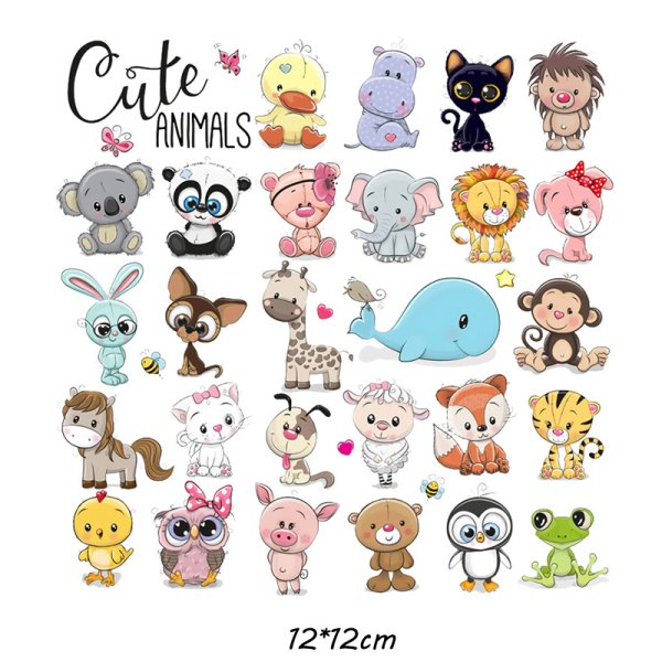 Животные (с наклейками)_