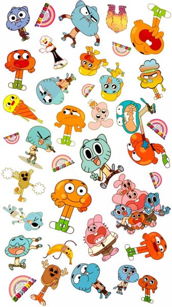 Удивительный мир Гамбола герои