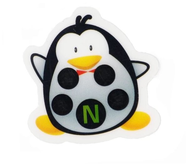 Термометр наклейка для детей