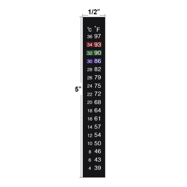 Термометр жидкокристаллический easy Brew (18...34 °c)