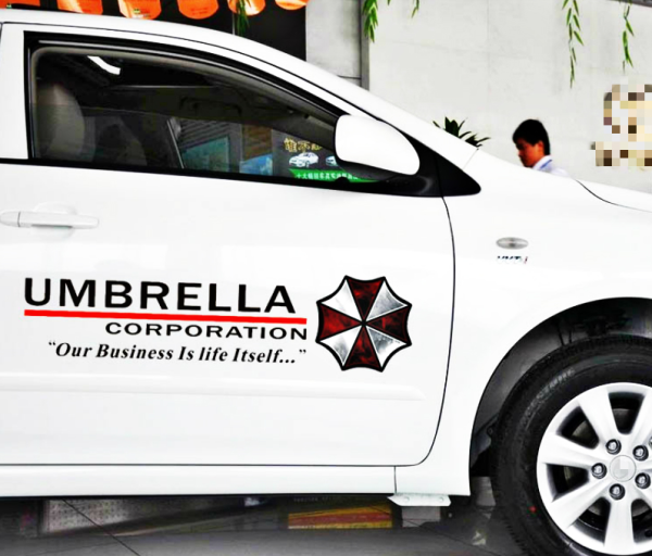 Амбрелла Корпорация наклейки на авто