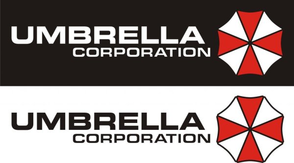 Надпись Umbrella Corporation