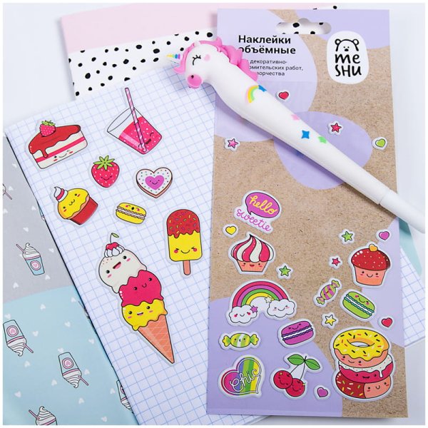 Наклейки бумажные котята 17042