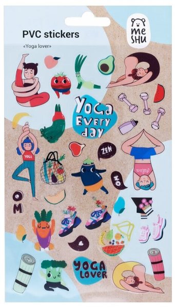 Наклейки объемные Meow