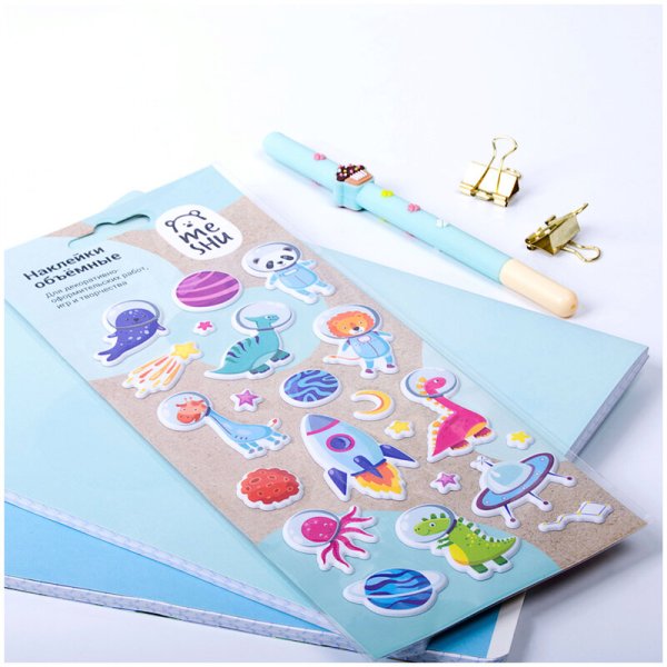 Наклейки для бумажных сюрпризов коллекции косметика