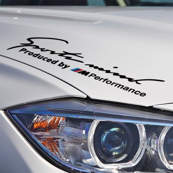 Наклейка на лобовое стекло BMW Motorsport