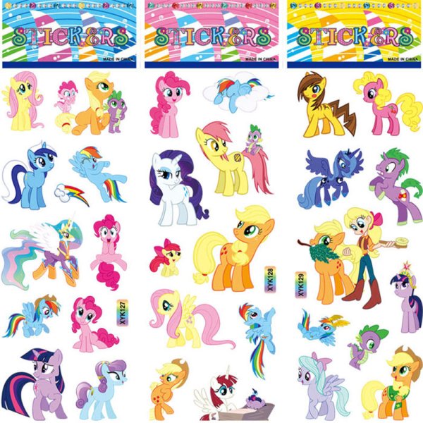 Детские наклейки пони
