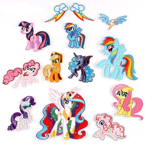 Наклейки пони