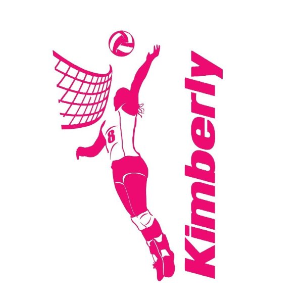 Наклейка волейбол