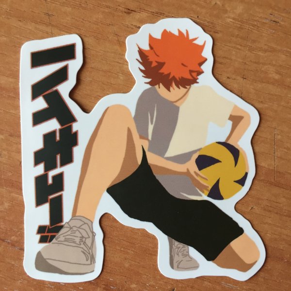 Наклейки аниме волейбол