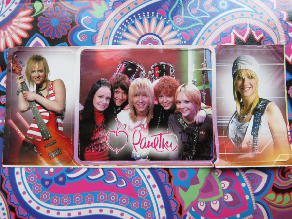 Ранетки. Анкета с наклейками