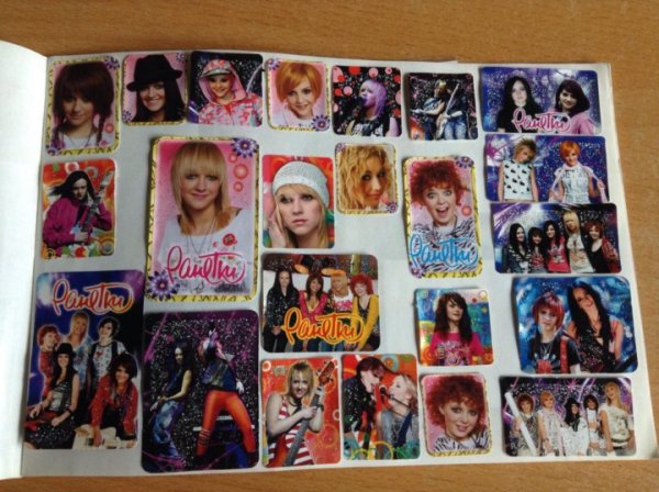 Группа Ранетки наклейки