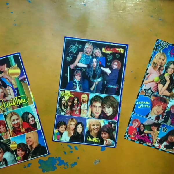 Блокнот с ранетками