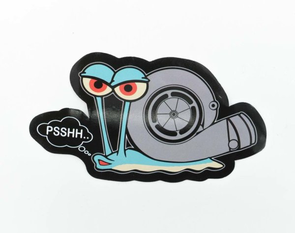 Турбо улитка наклейка