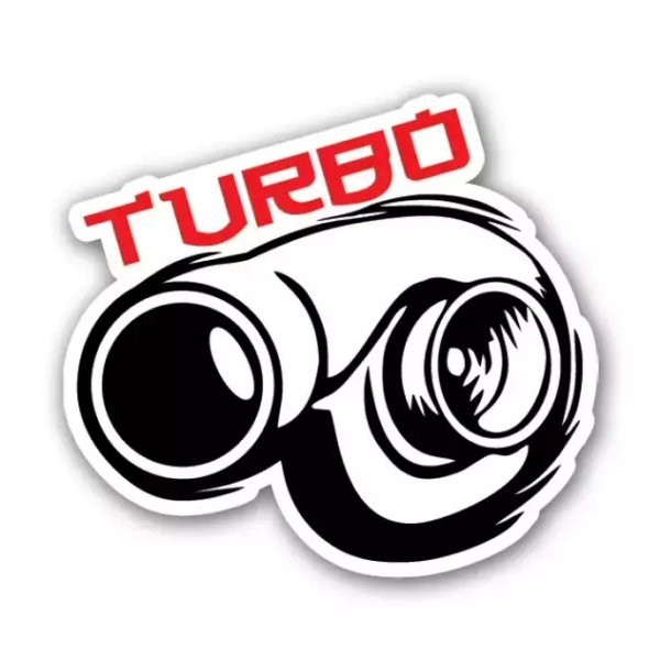 Турбо улитка наклейка