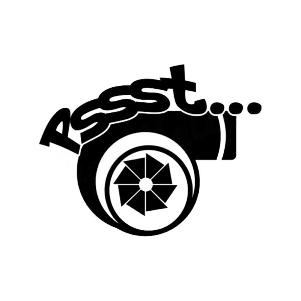 Турбо улитка наклейка