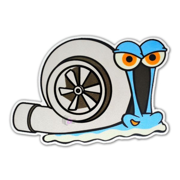 Турбо улитка наклейка