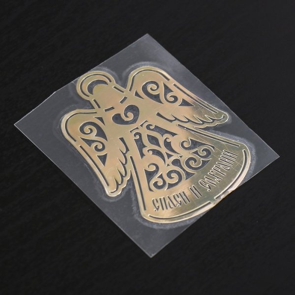 Металлические наклейки