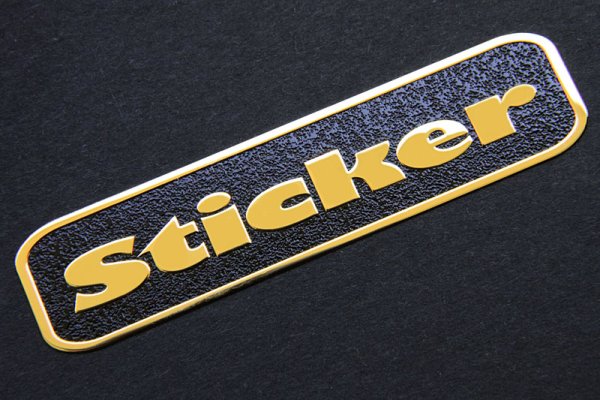 Металлические наклейки на автомобиль