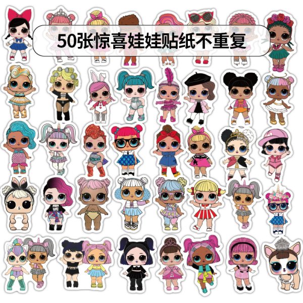 Кукла lol Стикеры