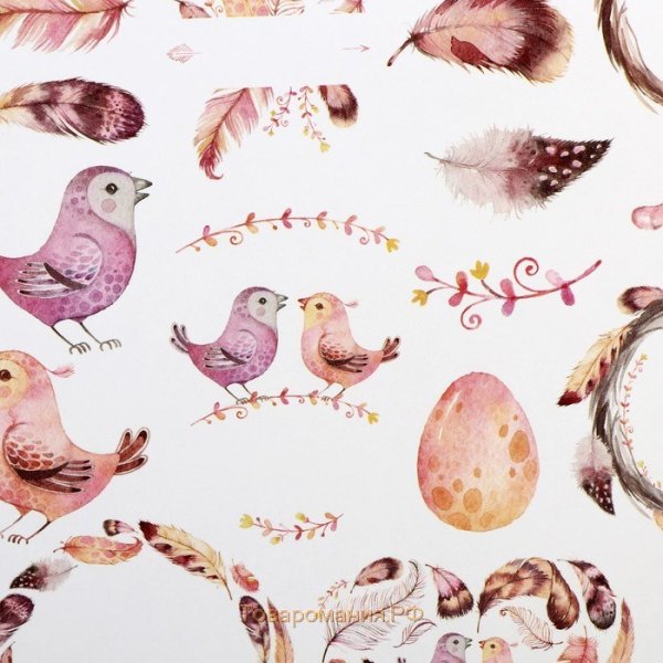 Птички на бумаге