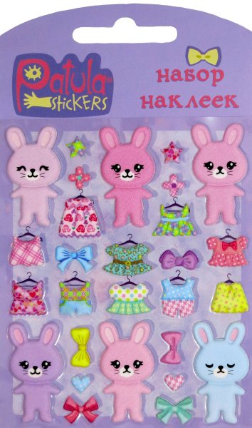 Зефирные наклейки