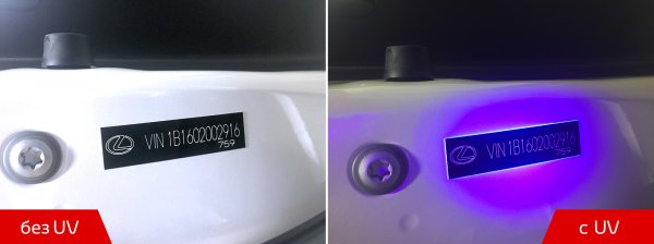 Тойота ленд Крузер VIN наклейка