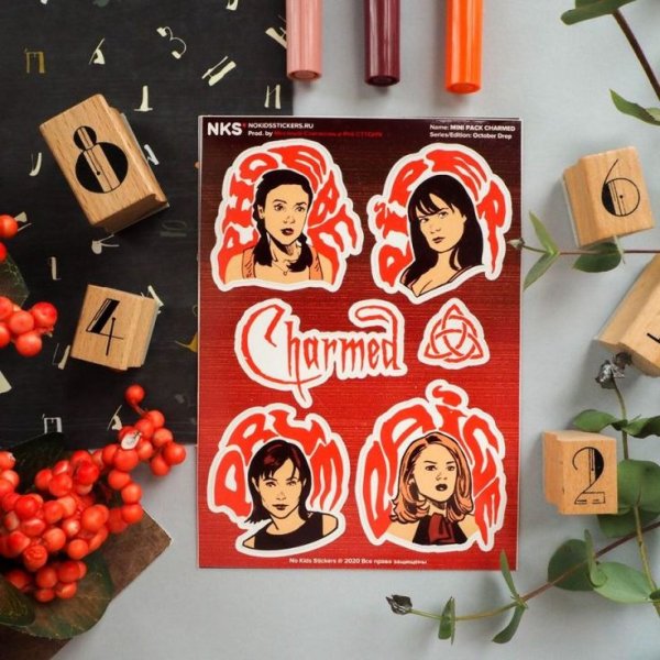 Charmed наклейки