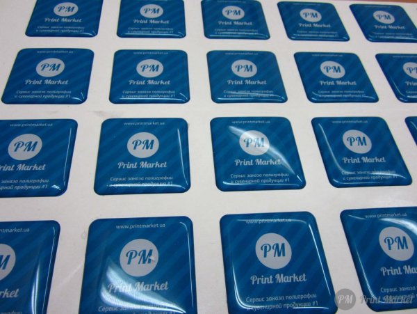 Полимерные наклейки