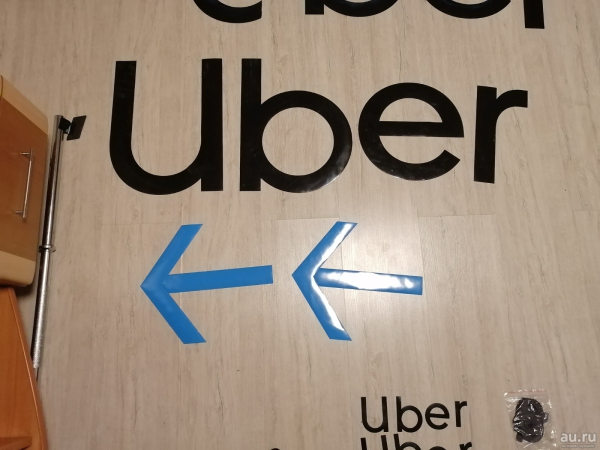 Uber наклейка на машину