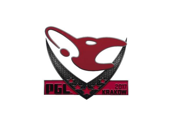 Gold наклейка маузспортс