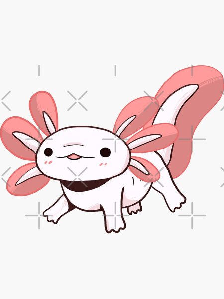 Наоми Лорд арт животные аксолотль