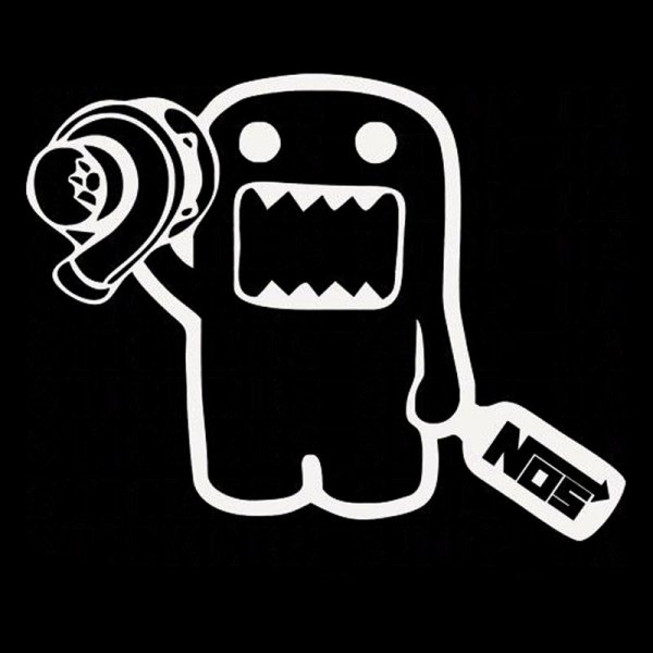 Стикер домо кун JDM