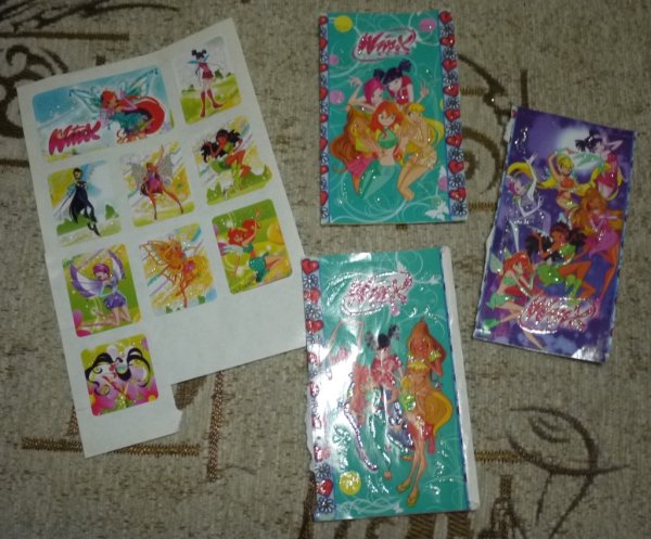 Наклейки Винкс