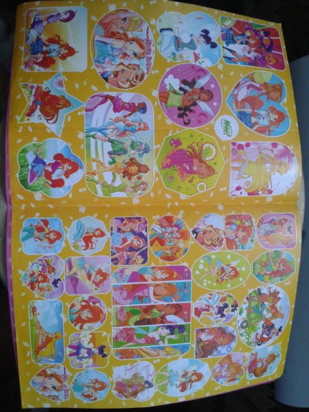 Наклейки Винкс 3 сезон