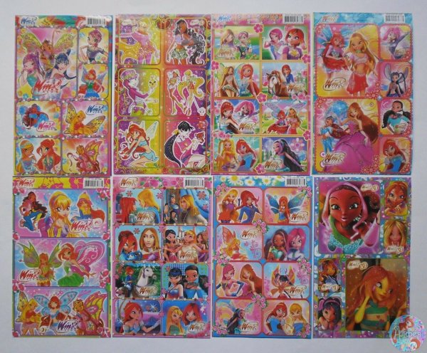 Наклейки Винкс